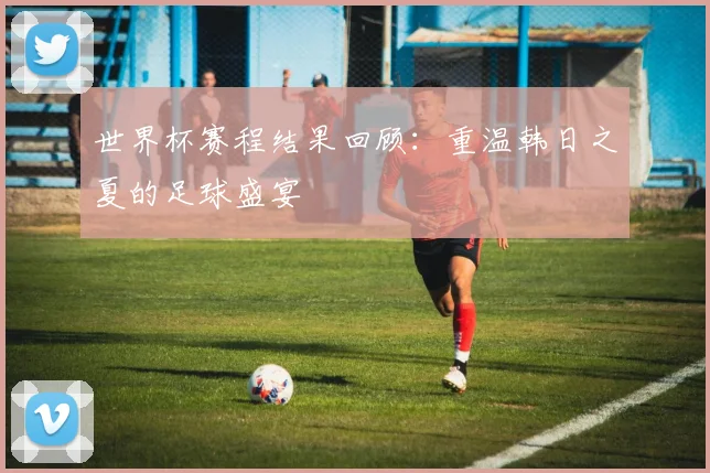 世界杯赛程结果回顾：重温韩日之夏的足球盛宴